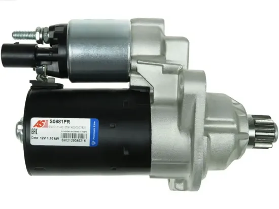 Starter 12 V 1,1 kW AS-PL S0681PR Bild Starter 12 V 1,1 kW AS-PL S0681PR