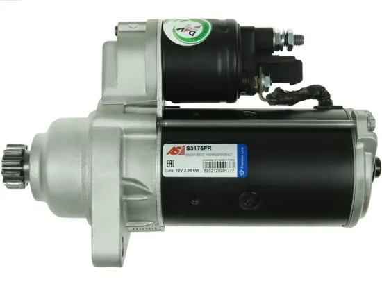 Starter 12 V 2 kW AS-PL S3175PR Bild Starter 12 V 2 kW AS-PL S3175PR