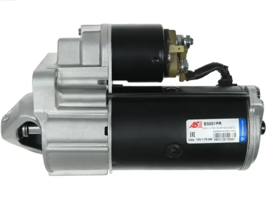 Starter 12 V 1,7 kW AS-PL S3001PR Bild Starter 12 V 1,7 kW AS-PL S3001PR