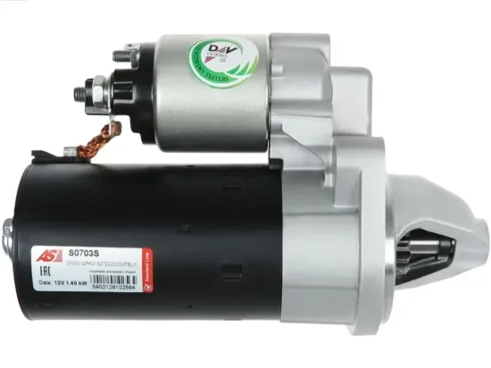 Starter 12 V 1,4 kW AS-PL S0703S Bild Starter 12 V 1,4 kW AS-PL S0703S