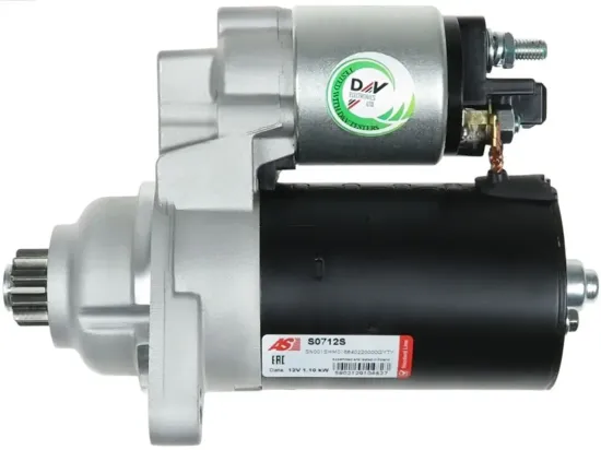 Starter 12 V 1,1 kW AS-PL S0712S Bild Starter 12 V 1,1 kW AS-PL S0712S