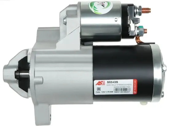 Starter 12 V 1,2 kW AS-PL S9344S Bild Starter 12 V 1,2 kW AS-PL S9344S