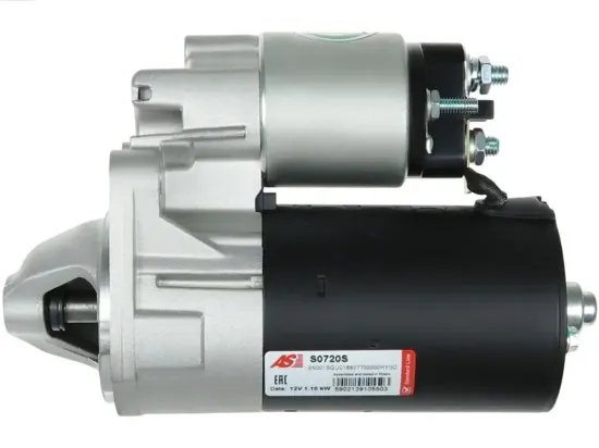 Starter 12 V 1,1 kW AS-PL S0720S Bild Starter 12 V 1,1 kW AS-PL S0720S