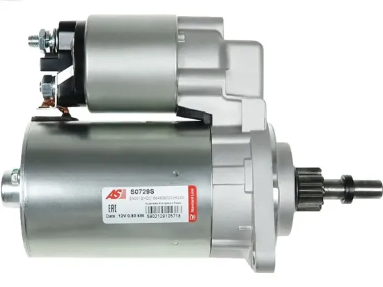 Starter 12 V 0,8 kW AS-PL S0729S Bild Starter 12 V 0,8 kW AS-PL S0729S