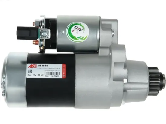Starter 12 V 1,7 kW AS-PL S5386S Bild Starter 12 V 1,7 kW AS-PL S5386S