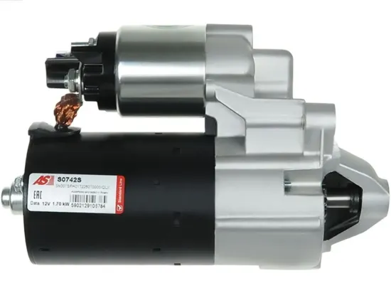 Starter 12 V 1,7 kW AS-PL S0742S Bild Starter 12 V 1,7 kW AS-PL S0742S