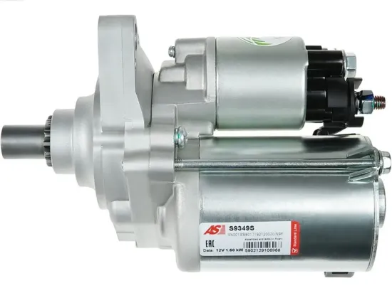 Starter 12 V 1,6 kW AS-PL S9349S Bild Starter 12 V 1,6 kW AS-PL S9349S
