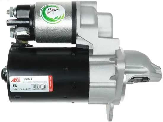 Starter 12 V 1,1 kW AS-PL S0275 Bild Starter 12 V 1,1 kW AS-PL S0275