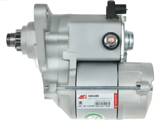 Starter 12 V 1,4 kW AS-PL S6346S Bild Starter 12 V 1,4 kW AS-PL S6346S