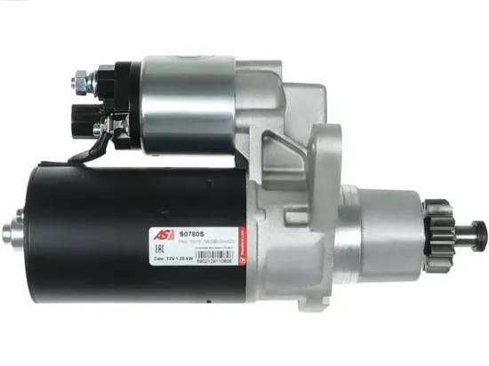 Starter 12 V 1,2 kW AS-PL S0780S Bild Starter 12 V 1,2 kW AS-PL S0780S