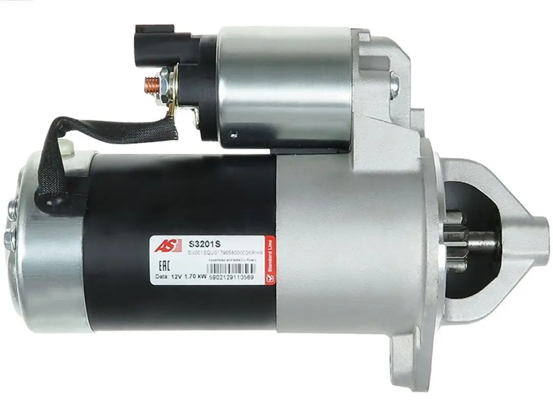 Starter 12 V 1,1 kW AS-PL S1213S