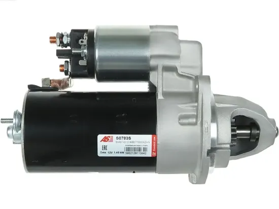 Starter 12 V 1,4 kW AS-PL S0783S Bild Starter 12 V 1,4 kW AS-PL S0783S