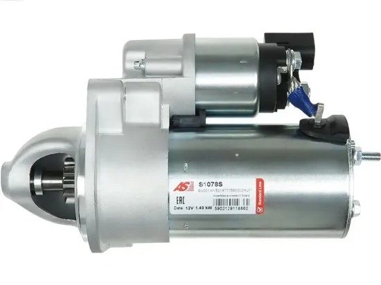 Starter 12 V 1,4 kW AS-PL S1078S Bild Starter 12 V 1,4 kW AS-PL S1078S