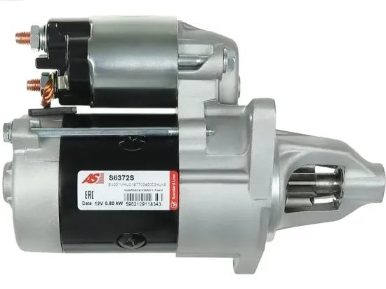 Starter 12 V 0,8 kW AS-PL S6372S Bild Starter 12 V 0,8 kW AS-PL S6372S