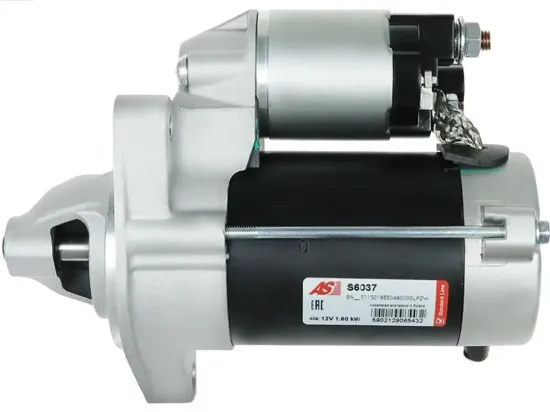 Starter 12 V 1,6 kW AS-PL S6037 Bild Starter 12 V 1,6 kW AS-PL S6037