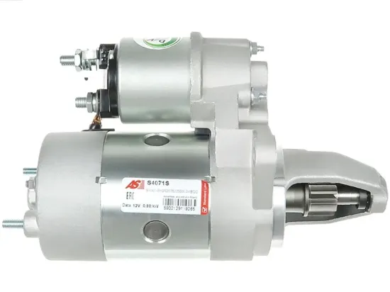 Starter 12 V 0,8 kW AS-PL S4071S Bild Starter 12 V 0,8 kW AS-PL S4071S