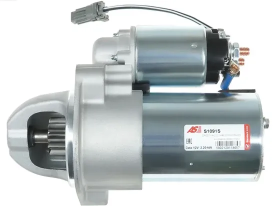Starter 12 V 2,2 kW AS-PL S1091S Bild Starter 12 V 2,2 kW AS-PL S1091S
