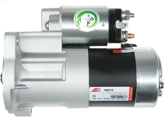 Starter 12 V 1,2 kW AS-PL S5010 Bild Starter 12 V 1,2 kW AS-PL S5010