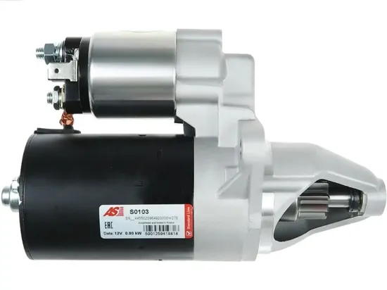 Starter 12 V 0,8 kW AS-PL S0103 Bild Starter 12 V 0,8 kW AS-PL S0103