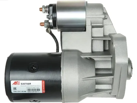 Starter 12 V 1,4 kW AS-PL S2078SR Bild Starter 12 V 1,4 kW AS-PL S2078SR