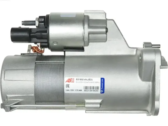 Starter 12 V 1,7 kW AS-PL S3185(VALEO) Bild Starter 12 V 1,7 kW AS-PL S3185(VALEO)