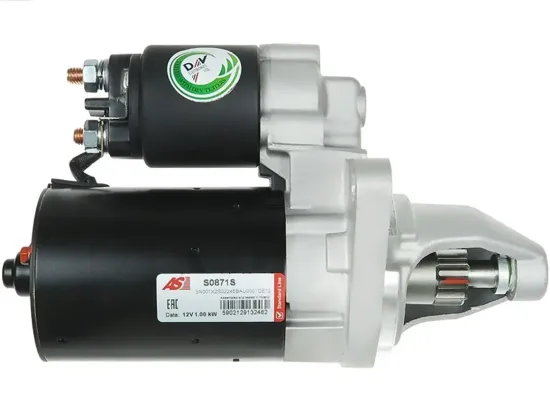 Starter 12 V 1 kW AS-PL S0871S Bild Starter 12 V 1 kW AS-PL S0871S