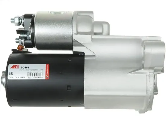 Starter 12 V 1,1 kW AS-PL S0461 Bild Starter 12 V 1,1 kW AS-PL S0461