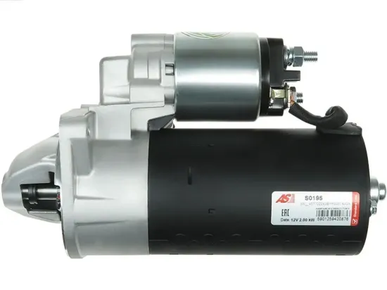 Starter 12 V 2 kW AS-PL S0195 Bild Starter 12 V 2 kW AS-PL S0195