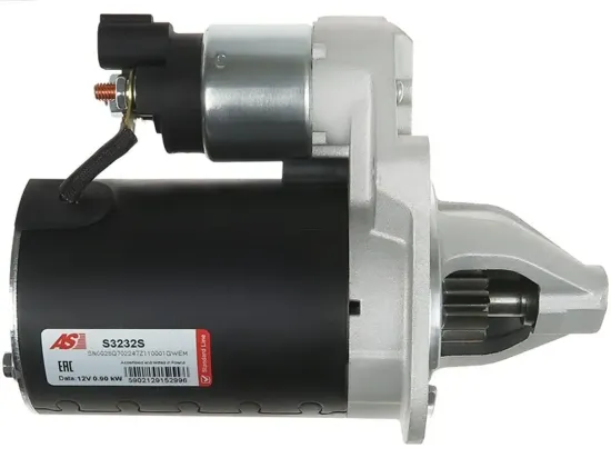 Starter 12 V 0,9 kW AS-PL S3232S Bild Starter 12 V 0,9 kW AS-PL S3232S