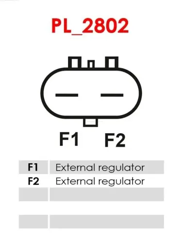 Generator 12 V AS-PL A6505S Bild Generator 12 V AS-PL A6505S