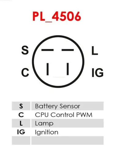 Generator 12 V AS-PL A2165S Bild Generator 12 V AS-PL A2165S