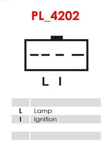 Generator 12 V AS-PL A1005 Bild Generator 12 V AS-PL A1005