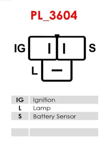 Generator 12 V AS-PL A6688S Bild Generator 12 V AS-PL A6688S