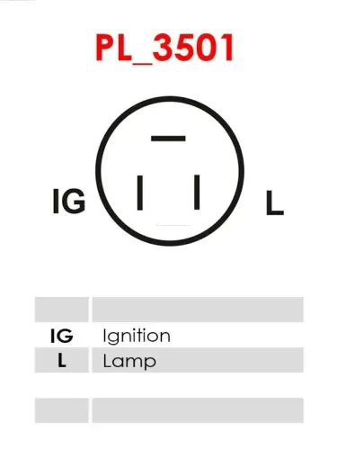 Generator 12 V AS-PL A6092 Bild Generator 12 V AS-PL A6092