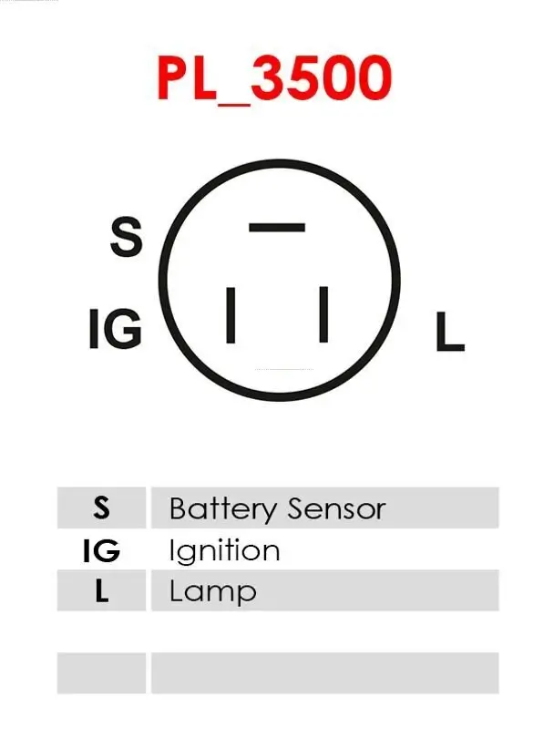 Generator 12 V AS-PL A6612S Bild Generator 12 V AS-PL A6612S