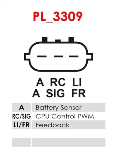 Generator 12 V AS-PL A6560S Bild Generator 12 V AS-PL A6560S
