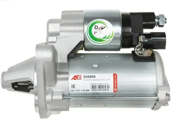 Starter 12 V 1,2 kW AS-PL S0898S Bild Starter 12 V 1,2 kW AS-PL S0898S