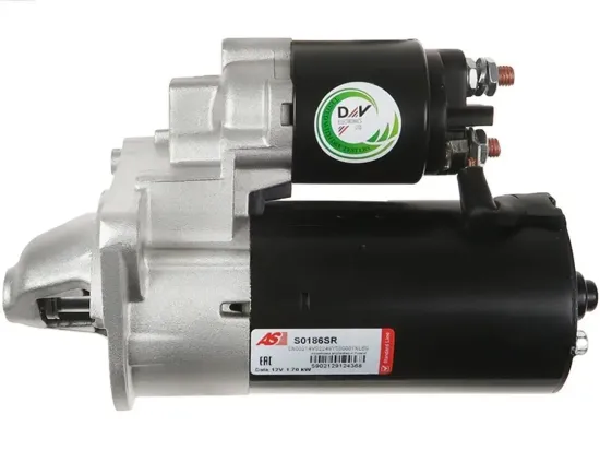 Starter 12 V 1,7 kW AS-PL S0186SR Bild Starter 12 V 1,7 kW AS-PL S0186SR