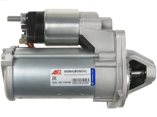 Starter 12 V 1 kW AS-PL S0894(BOSCH) Bild Starter 12 V 1 kW AS-PL S0894(BOSCH)