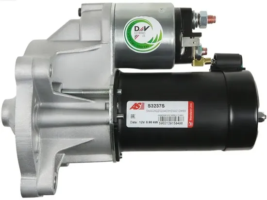 Starter 12 V 0,9 kW AS-PL S3237S Bild Starter 12 V 0,9 kW AS-PL S3237S