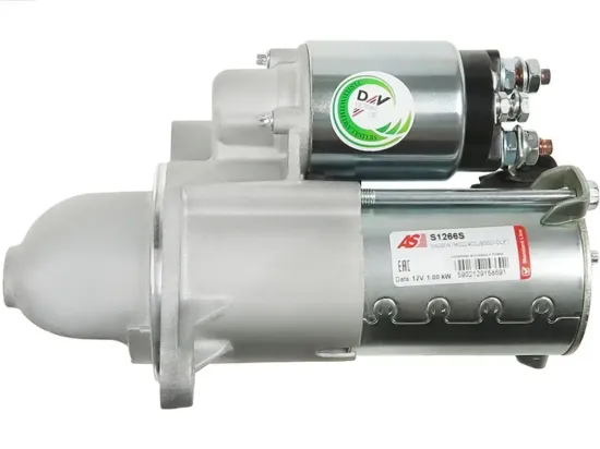 Starter 12 V 1 kW AS-PL S1266S Bild Starter 12 V 1 kW AS-PL S1266S