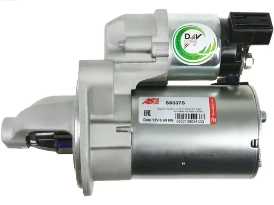 Starter 12 V 0,9 kW AS-PL S9337S Bild Starter 12 V 0,9 kW AS-PL S9337S