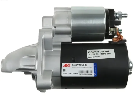 Starter 12 V 1,1 kW AS-PL S6467(DENSO) Bild Starter 12 V 1,1 kW AS-PL S6467(DENSO)