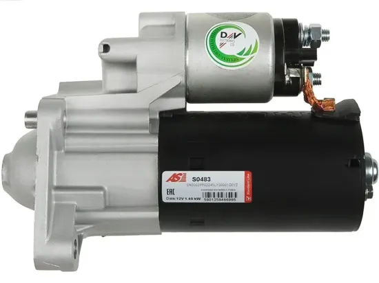 Starter 12 V 1,4 kW AS-PL S0483 Bild Starter 12 V 1,4 kW AS-PL S0483
