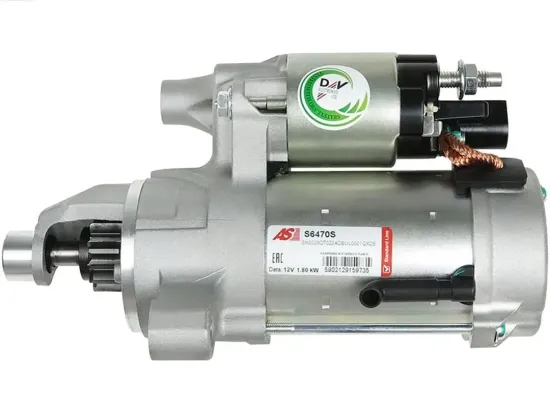 Starter 12 V 1,8 kW AS-PL S6470S Bild Starter 12 V 1,8 kW AS-PL S6470S