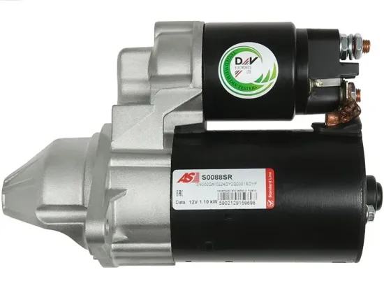 Starter 12 V 1,1 kW AS-PL S0088SR Bild Starter 12 V 1,1 kW AS-PL S0088SR