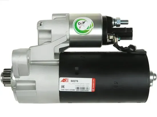 Starter 12 V 2,2 kW AS-PL S0270 Bild Starter 12 V 2,2 kW AS-PL S0270