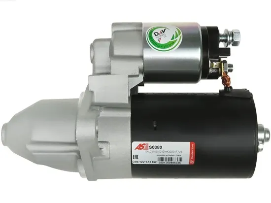 Starter 12 V 1,1 kW AS-PL S0380 Bild Starter 12 V 1,1 kW AS-PL S0380