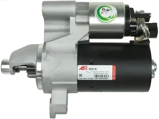 Starter 12 V 1,1 kW AS-PL S0319 Bild Starter 12 V 1,1 kW AS-PL S0319