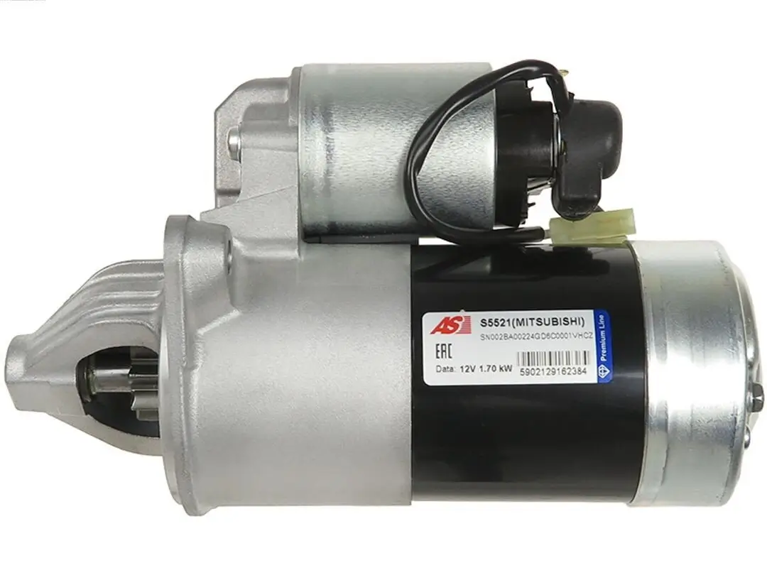 Starter 12 V 1,7 kW AS-PL S5521(MITSUBISHI) Bild Starter 12 V 1,7 kW AS-PL S5521(MITSUBISHI)